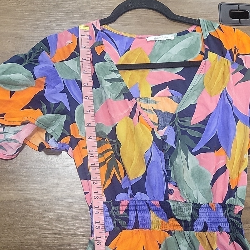 Anthropologie Abel The Label Floral Leonard Maxi Dress-Size Small - Picture 15 of 16